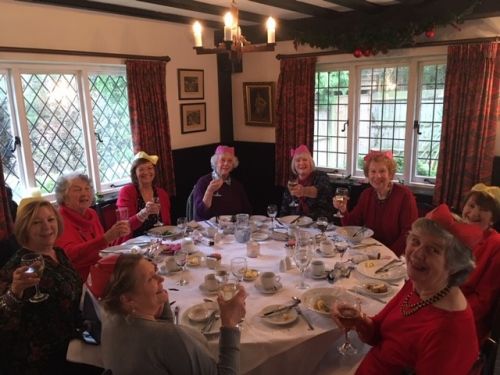 Cranbrook and Hawkhurst Christmas meal