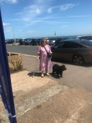 Nola at the Rotary sponosred walk Nola at the Rotary sponosred walk