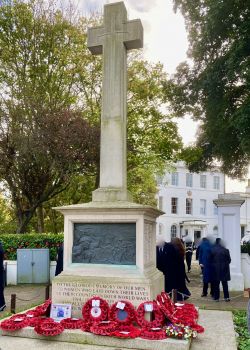 Broadstairs War Memorial Remembrance Sunday 2024